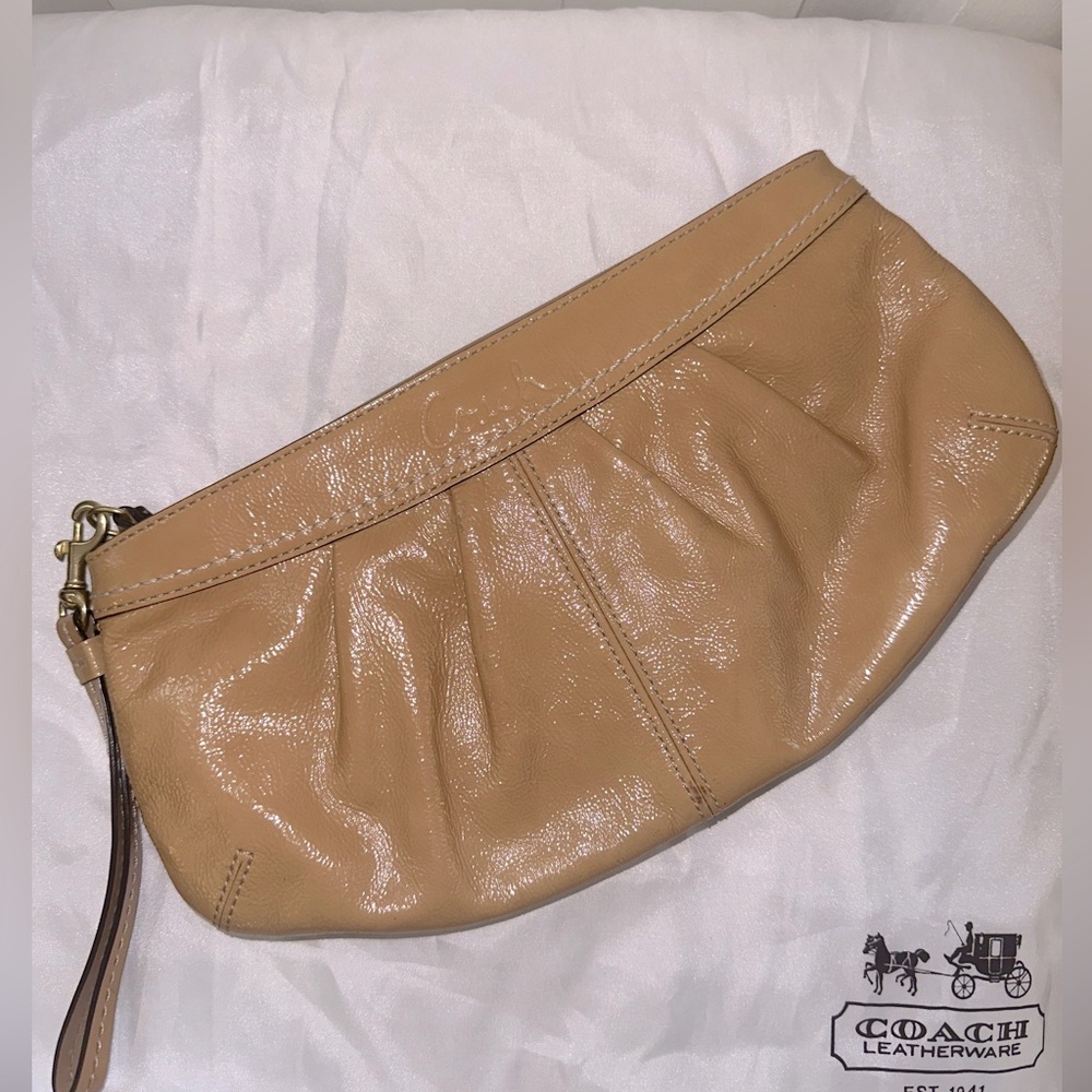 Coach Patent Leather Wristlet